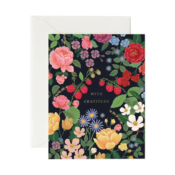 Rifle Paper Co Card - Gratitude Garden