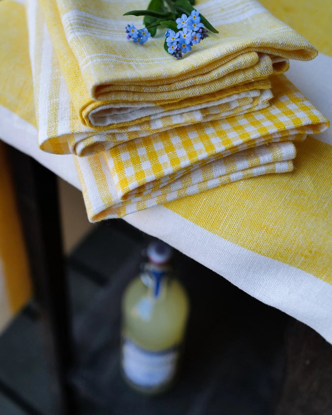 Napa Tablecloth - Yellow