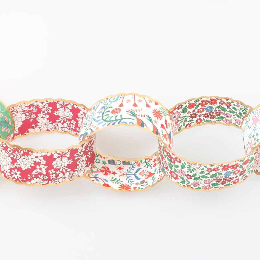 Meri Meri X Liberty Paper Chains Set