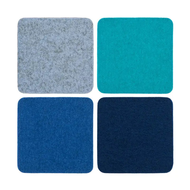 Graf Square Coaster Pack - Ocean