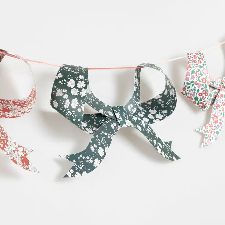 Meri Meri X Liberty Festive Bow Garland