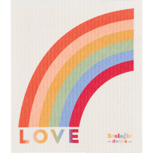Swedish Dishcloth - Love Is Love Pride