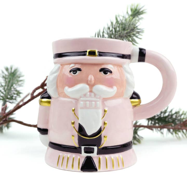 Nutcracker Mug - Pink