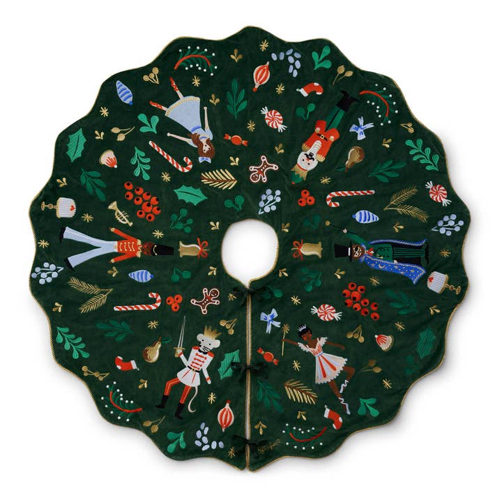Rifle Paper Co Tree Skirt - Nutcracker