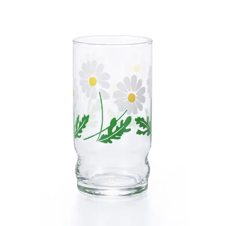 Retro Juice Glass - Daisy