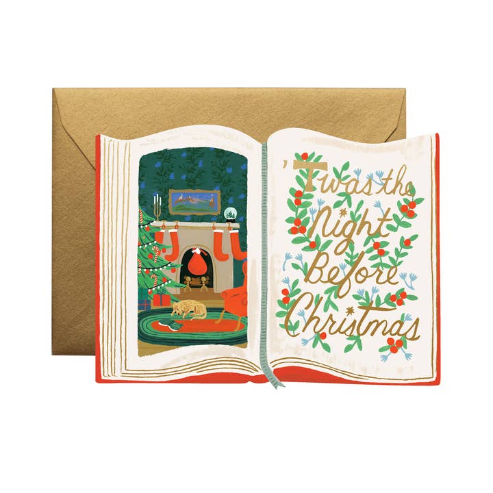 Rifle Paper Co Card - Twas the Night Before Christmas