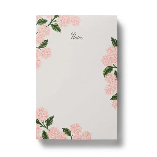 Rifle Paper Co Notepad - Pink Hydrangea