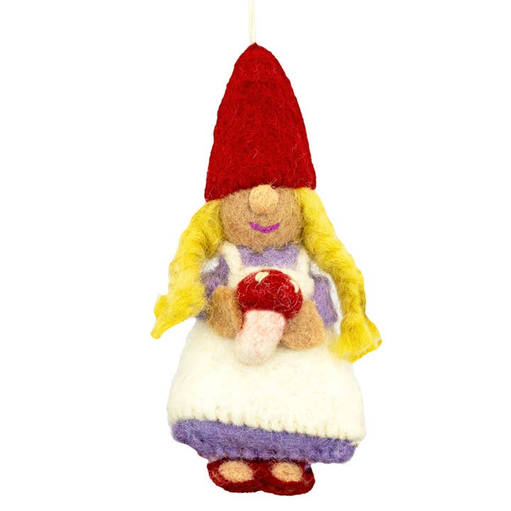 Forest Gnomette Ornament