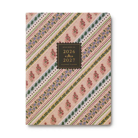 Rifle Paper Co 2027 12-Month Academic Appointment Notebook - Paisley