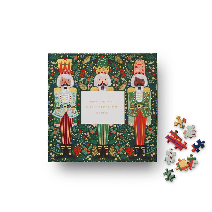 Rifle Paper Co Puzzle - Nutcracker Brigade