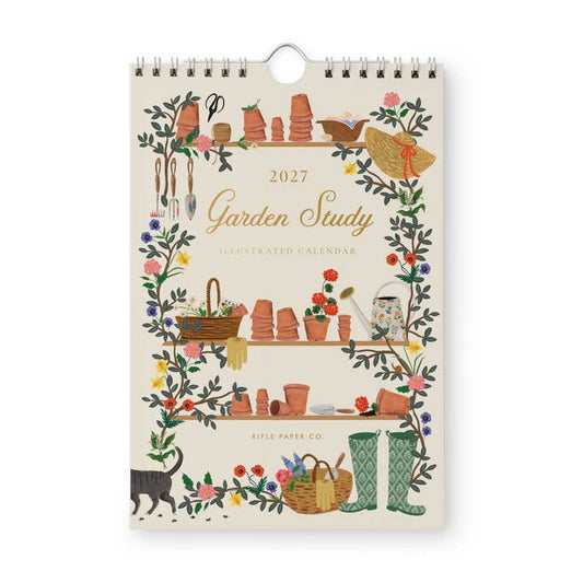 Rifle Paper Co 2027 Kitchen Calendar - Garden Study