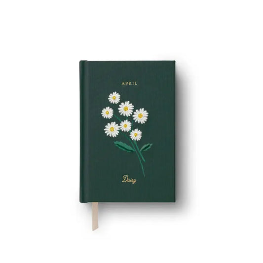 Rifle Paper Co Birth Month Mini Embroidered Journal - April