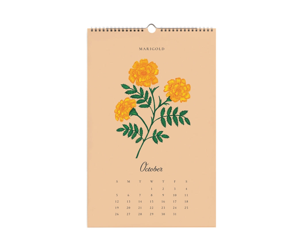 Rifle Paper Co 2025 Wall Calendar - Say It With Flowers