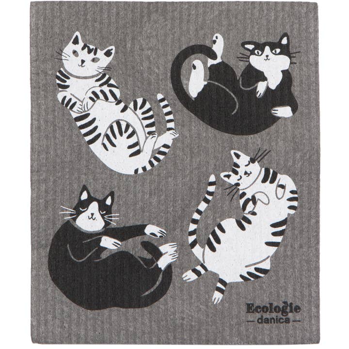 Swedish Dishcloth - Meow & Furever