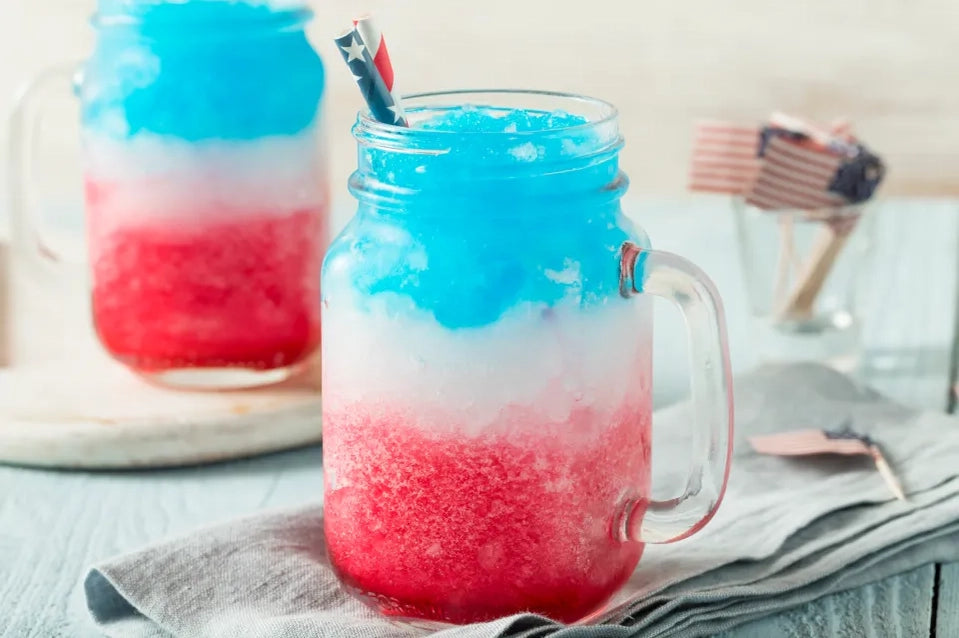 Red, White & Blue Summer Frozen Cocktail Kit - Blue Lagoon