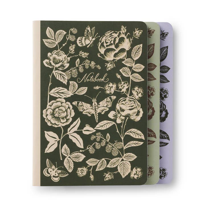 Rifle Paper Co Notebook Set - English Rose