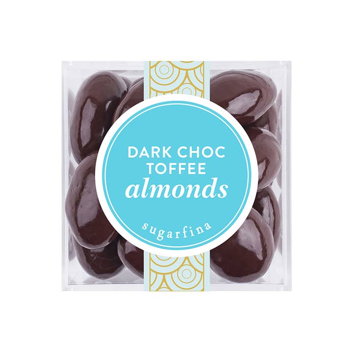 Dark Chocolate Toffee Almonds