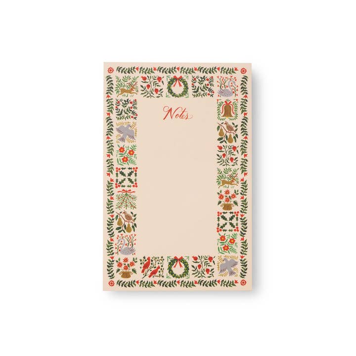 Rifle Paper Co Notepad - Christmastide