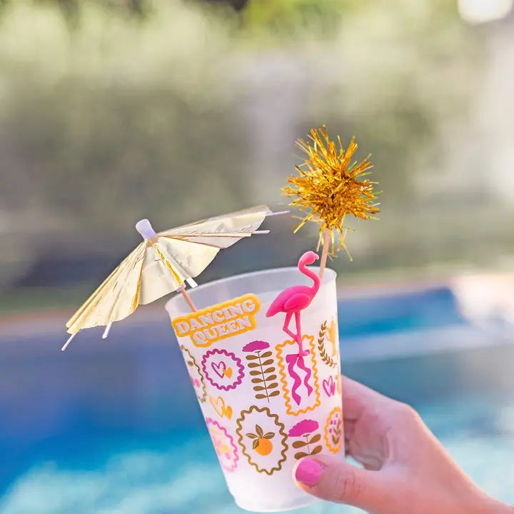 Flock & Flamingle Drink Stirrers Set