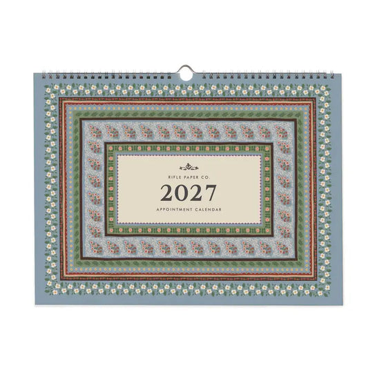 Rifle Paper Co 2027 Appointment Calendar - Paisley
