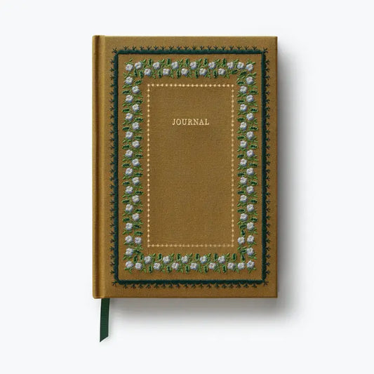 Rifle Paper Co Embroidered Journal - Portico