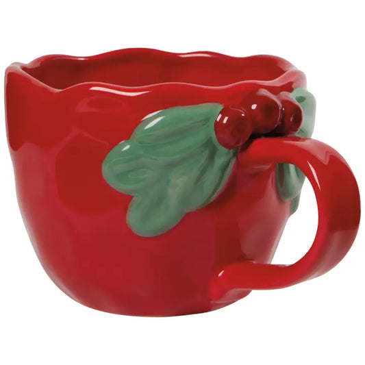 Mistletoe Mug - Red