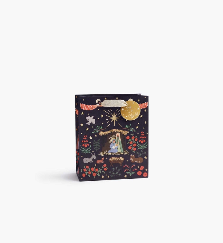 Rifle Paper Co Medium Gift Bag - Nativity