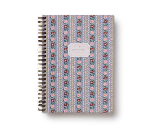 Rifle Paper Co Spiral Notebook - Delphine