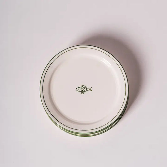 Melrose Icon Salad Plate - Fish