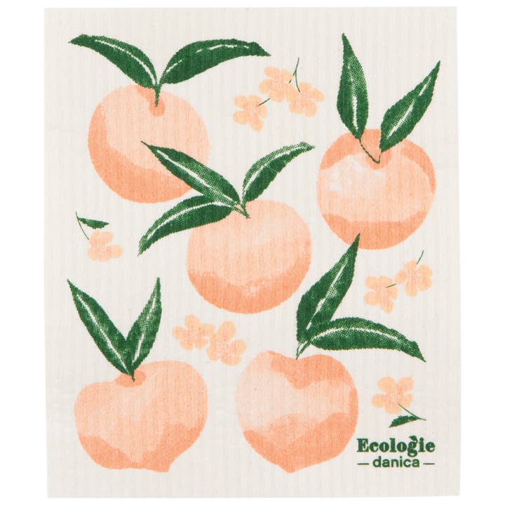 Swedish Dishcloth - Peaches