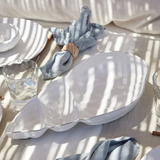 Aparte 3 Part Appetizer Dish - White