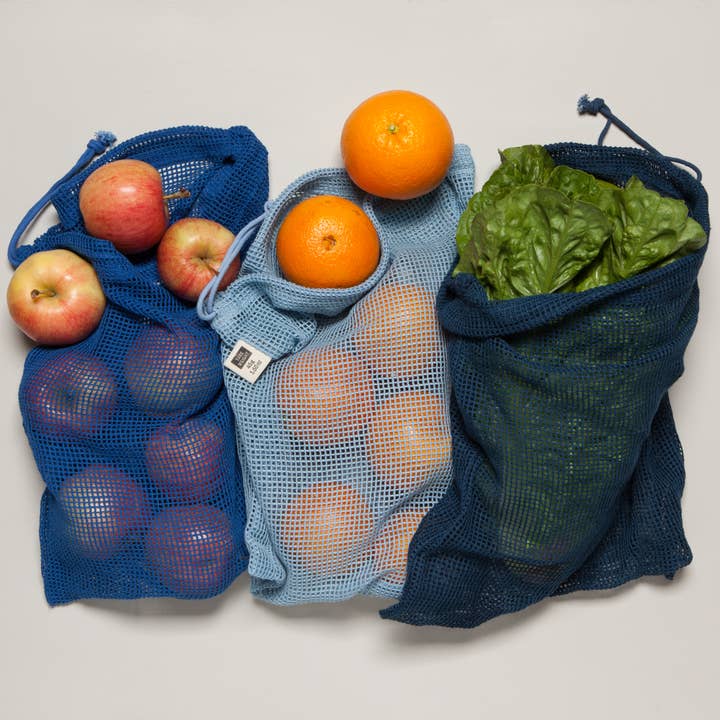 Le Marche Produce Bags - Marine