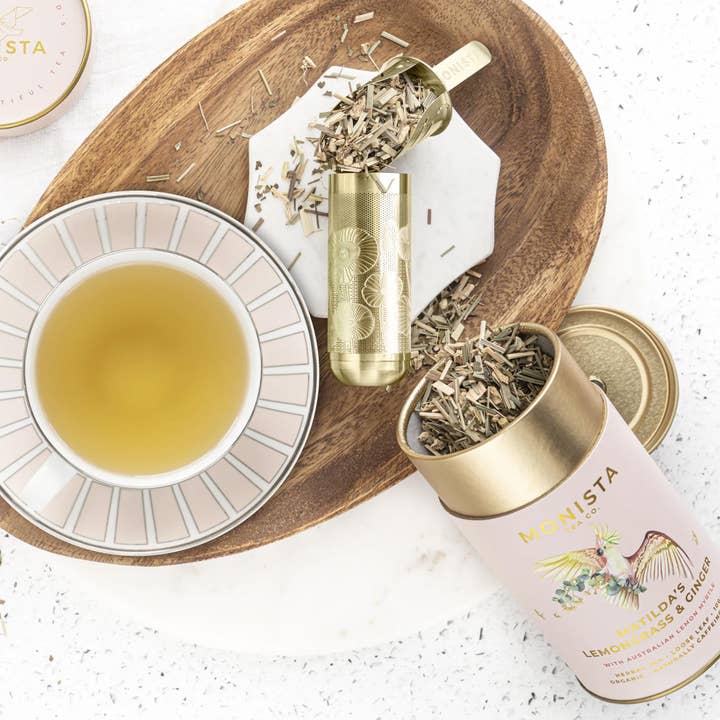 Tea Infuser Stick - Gold