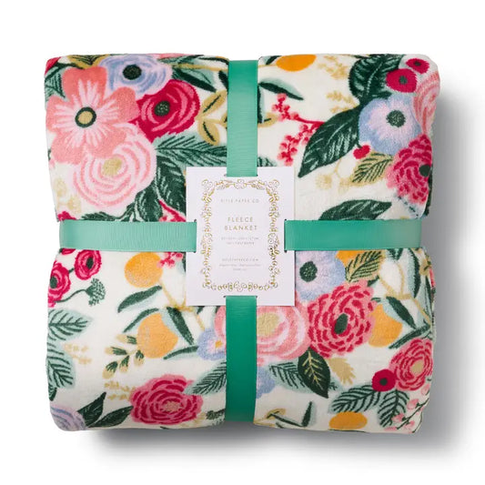 Rifle Paper Co Fleece Blanket - Garden Party