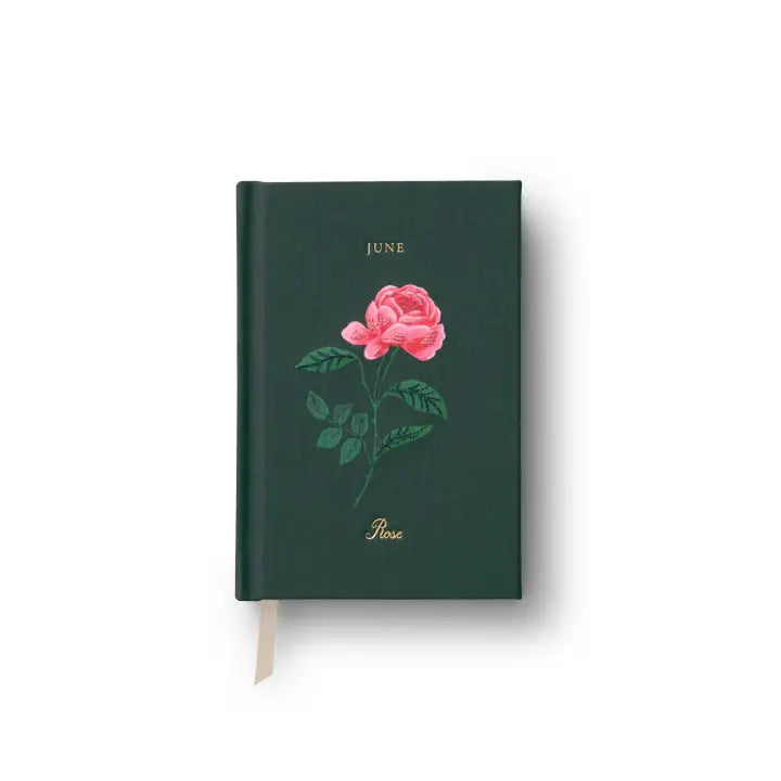 Rifle Paper Co Birth Month Mini Embroidered Journal - June