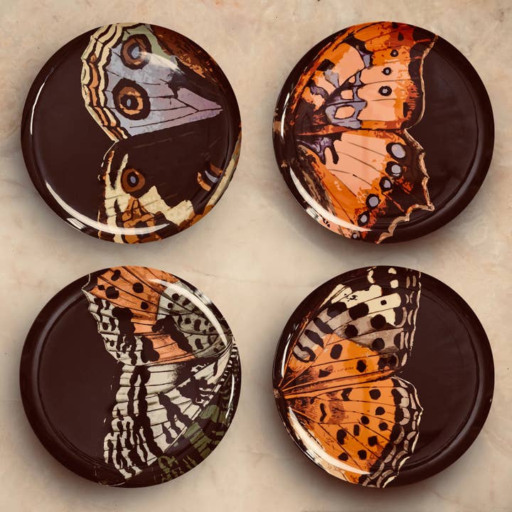 Melamine Dinner Plate Set - Metamorphosis