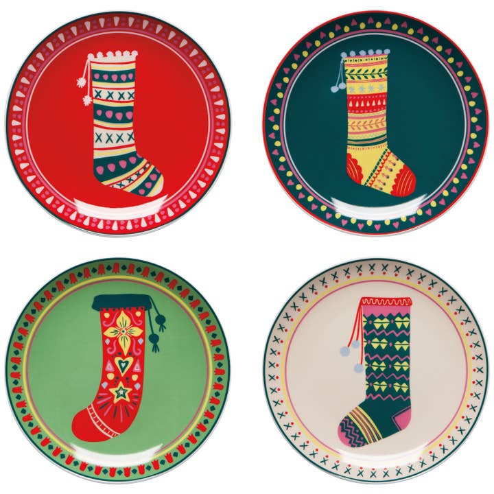 Appetizer Plate - Winter Woolens