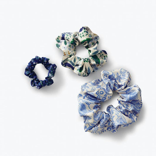 Rifle Paper Co Scrunchie Set - Peacock