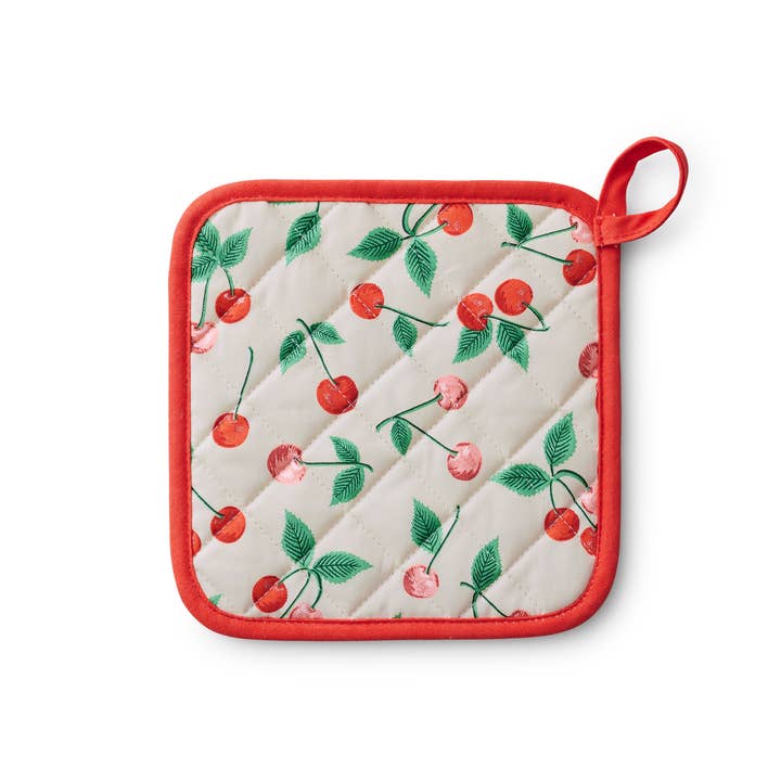 Rifle Paper Co Pot Holder - Cherries