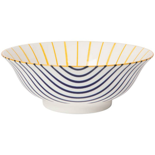 Stamped Serving Bowl - Sunburst