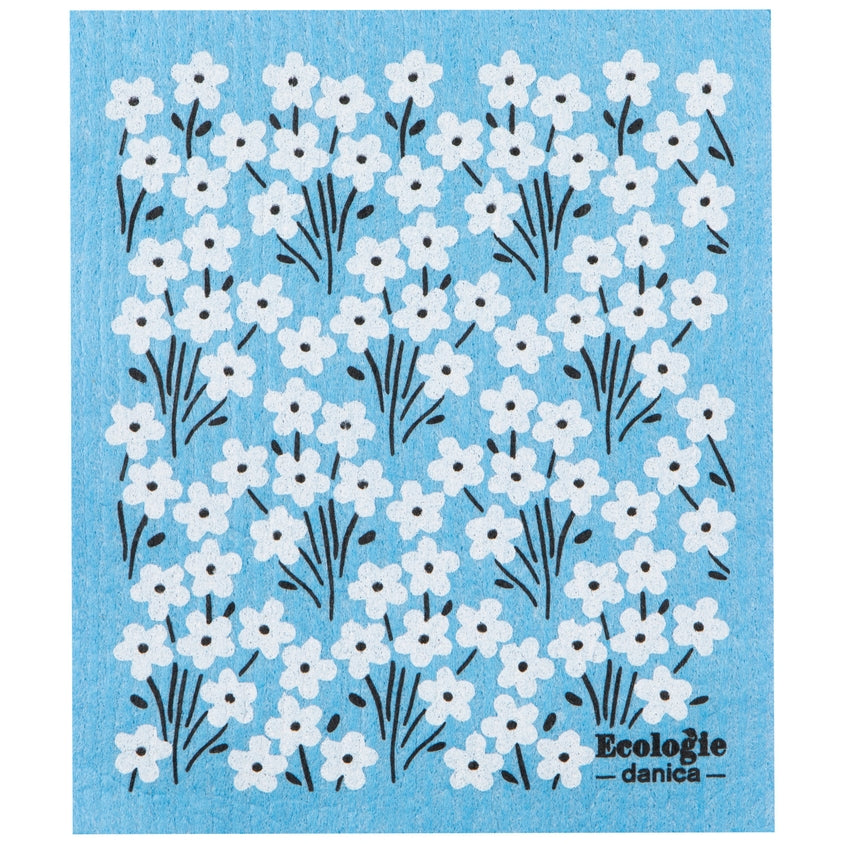 Swedish Dishcloth - Bouquet Blue