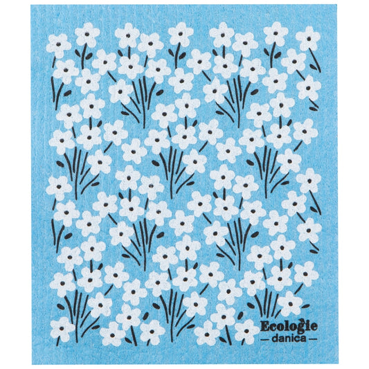Swedish Dishcloth - Bouquet Blue