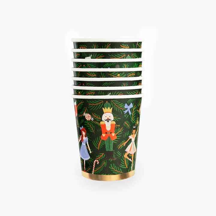 Rifle Paper Co Paper Cups - Nutcracker
