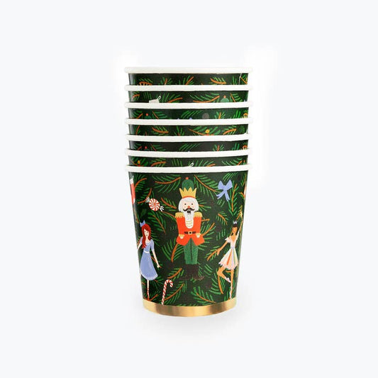 Rifle Paper Co Paper Cups - Nutcracker