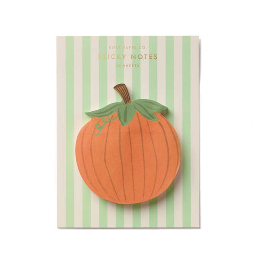 Rifle Paper Co Sticky Notes - Pumpkin
