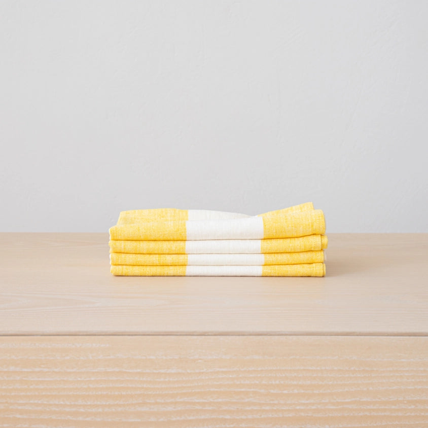 Napa Napkin Set - Yellow