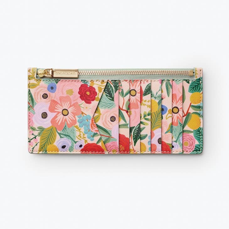 Rifle Paper Co Slim Card Wallet - Garden Party
