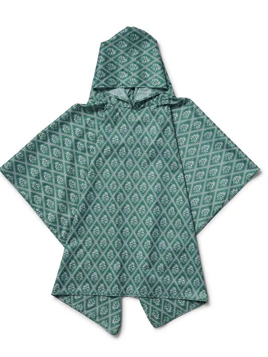 Rifle Paper Co Packable Rain Poncho - Rose