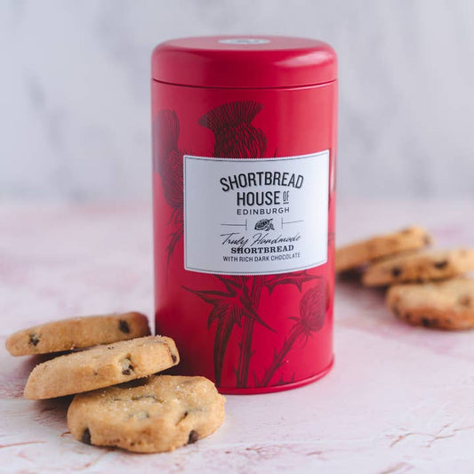 Dark Chocolate Shortbread Tin