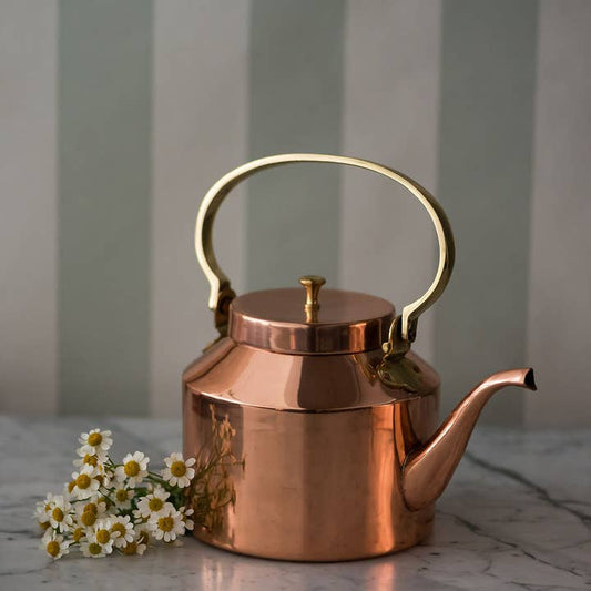 English Copper Tea Kettle